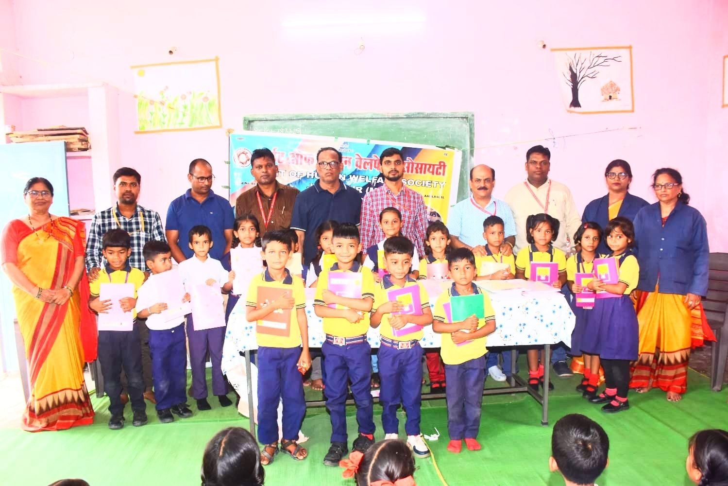 Free education and school kits for children in Jabalpur